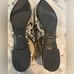 NWOT Women’s Marc Fisher Ansili Snakeskin Sling Back Flat Mule Shoes- Sz 6.5