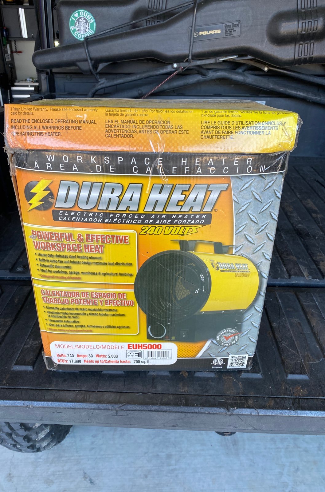 Forced air heater