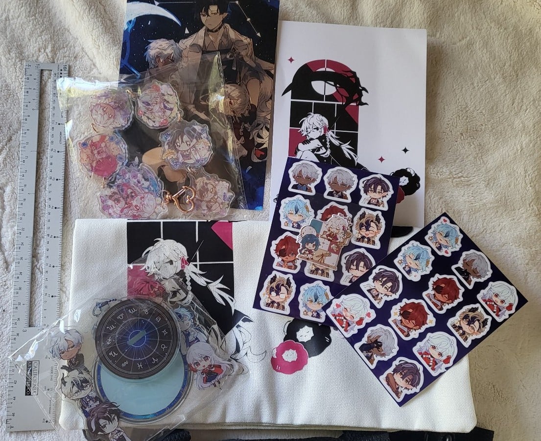 Salvus: Aries otome game full kickstarter backer merch