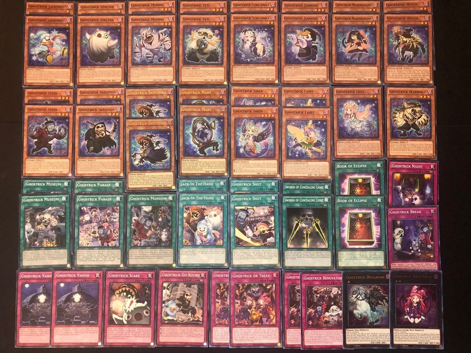YUGIOH GHOSTRICK DECK