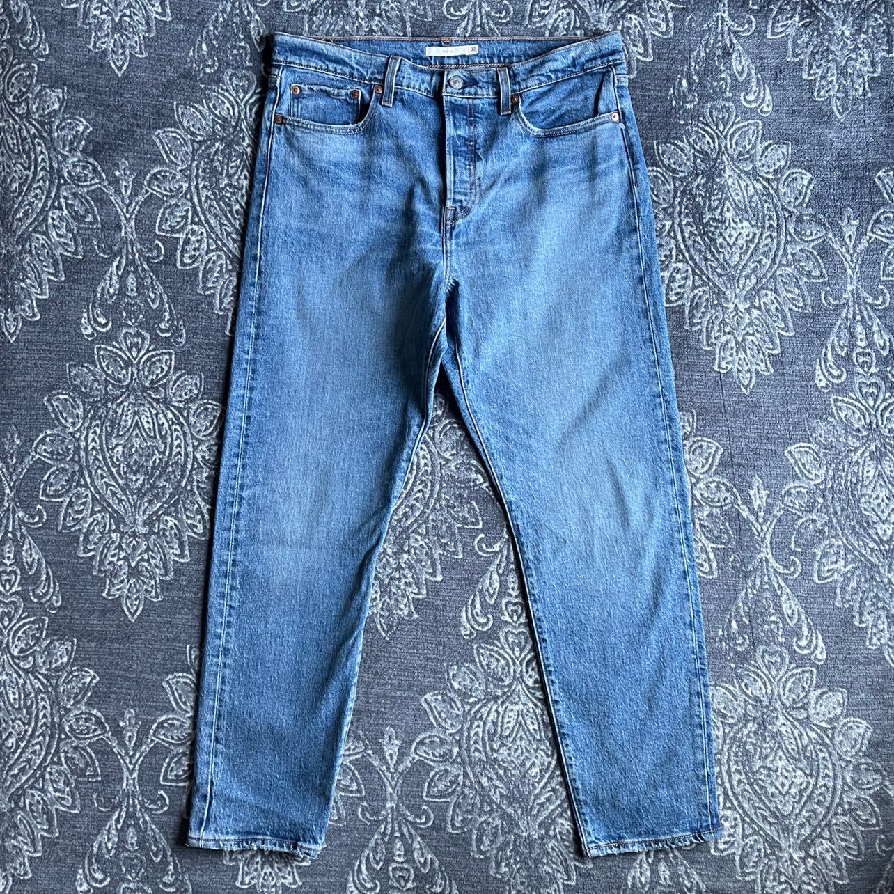 Levi's Wedgie Fit Button Front Jeans 32