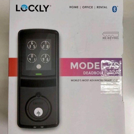 Lockly Model 7s Deadbolt edition Brand New