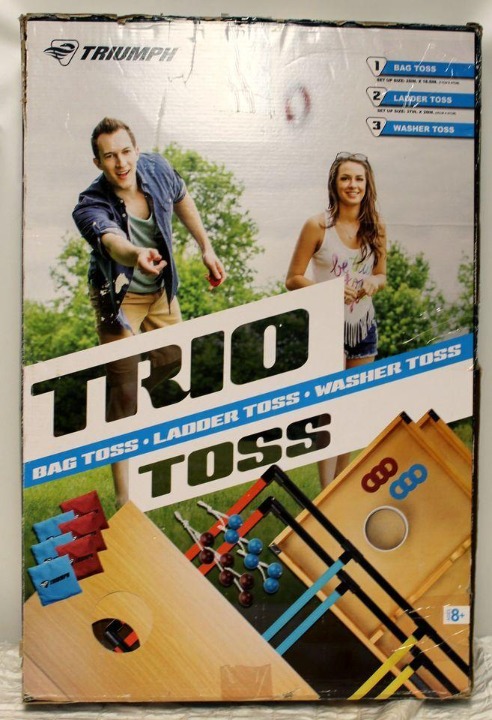 Trio Toss 3-n-1 Games NEW