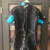 man wetsuit shorty