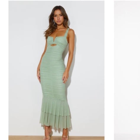 hello molly maxi dress