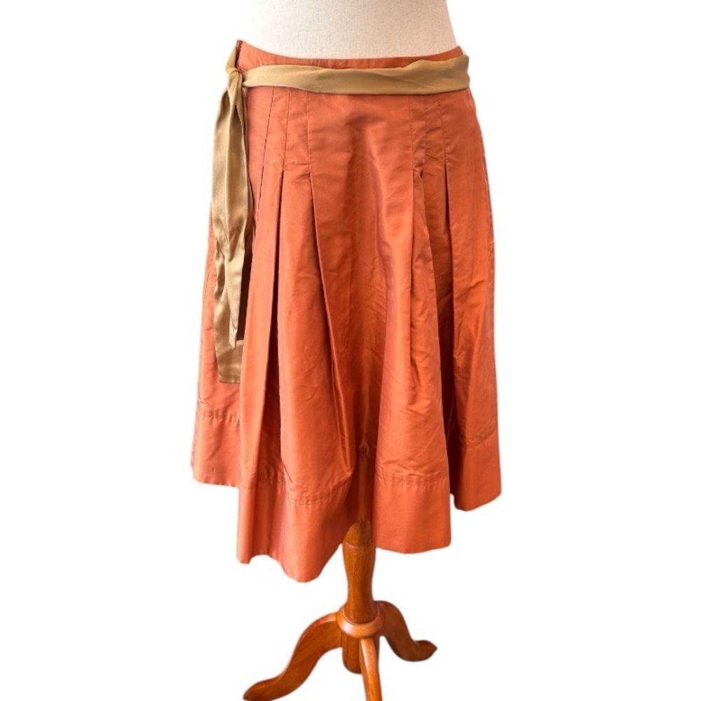 Yoana Baraschi Women's orange Silk Skirt Size 10