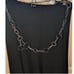 Gun Metal Black Acrylic Hoop Chain Link Belt Up to 48