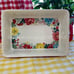 Pioneer Woman Fancy Flourish 2-Piece Rectangular Ceramic Baker Set