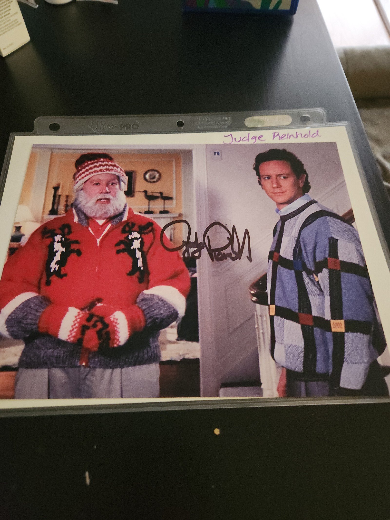 Judge Reinhold 8x10 Santa Clause Autographed Photo