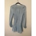 Ramy Brook Bennett Shirred Ruffle Mini Dress Size Small Smocked Designer