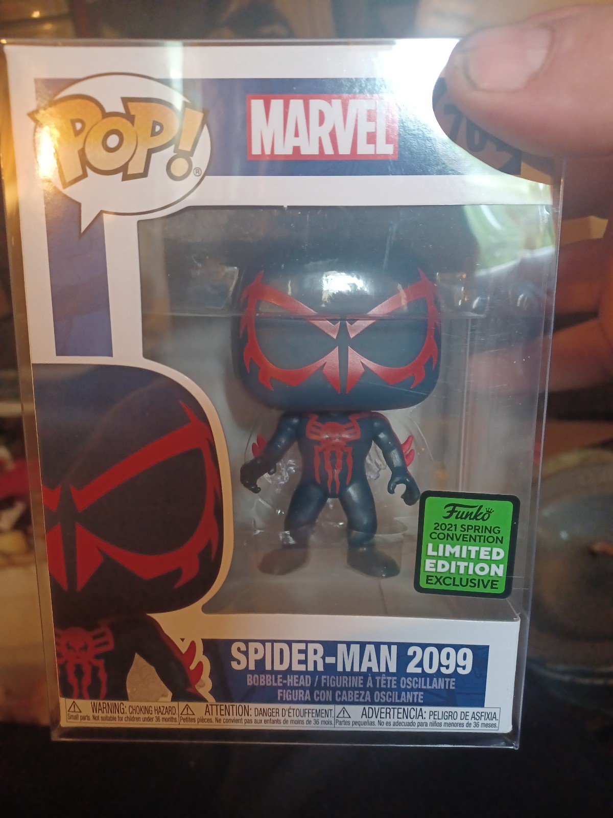 Funko Pop Spider-Man 2099 2021 Convention Exclusive