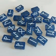NEW: Glittered Rune Stones
