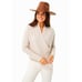 Boden Wrap Open Front Neutrals Camel Cashmere Blend Soft Luxe Sweater 18