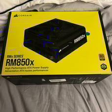 CORSAIR RM850x Fully Modular ATX Power Supply - 80 PLUS Gold - Low-Noise Fan - Z