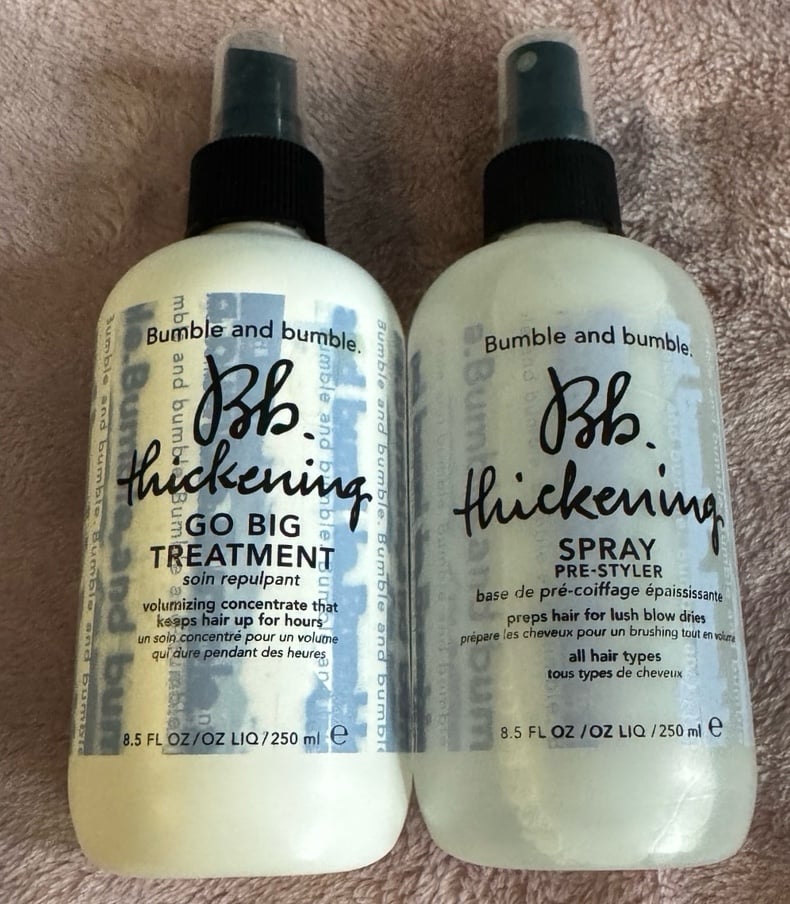 Bumble and Bumble Thickening Go Big Treatment & Pre-Styler 8.5 oz - 2 pack