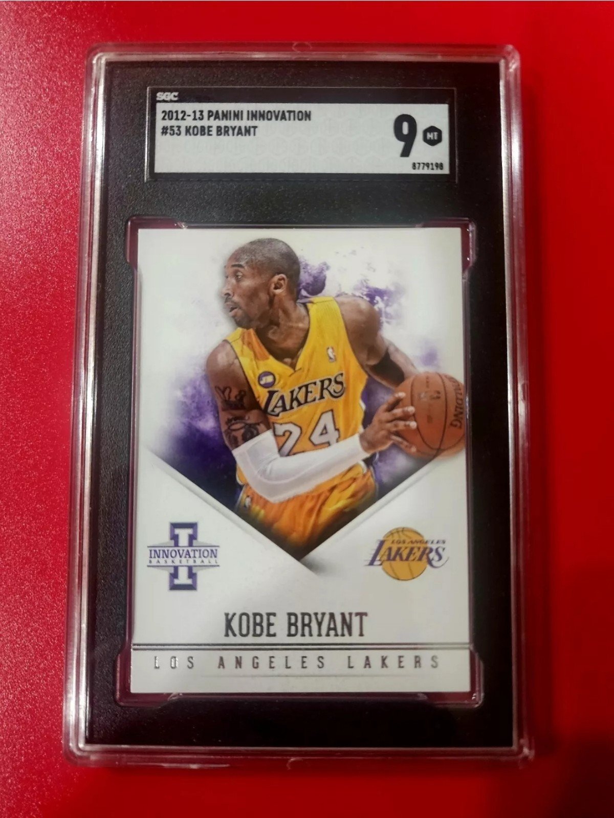 2012 Panini Innovation #53 Kobe Bryant SGC 9