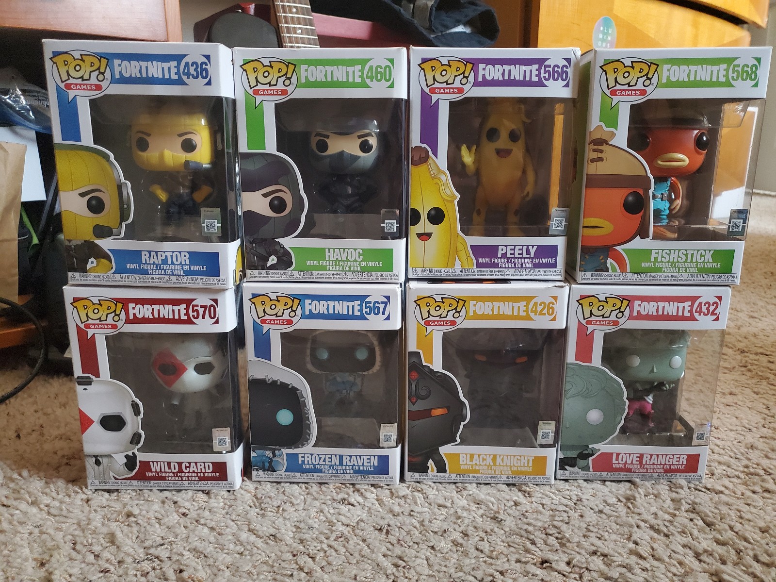 Fortnite Funko Pop Lot *RARE PEELY* *ALL UNOPENED*