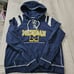 University Of Michigan Wolverines NCAA Navy Blue Hoodie By Pro Edge Jr XL / W M