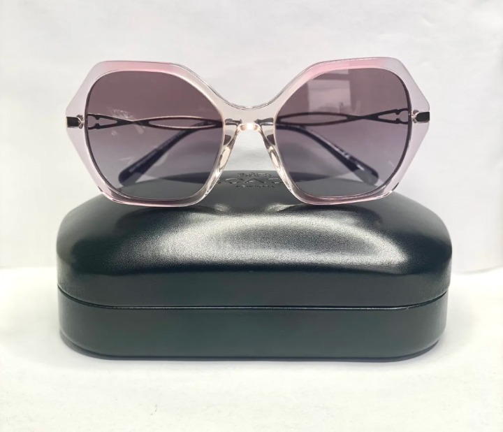 VIOLET PEACH COACH SUNGLASSES