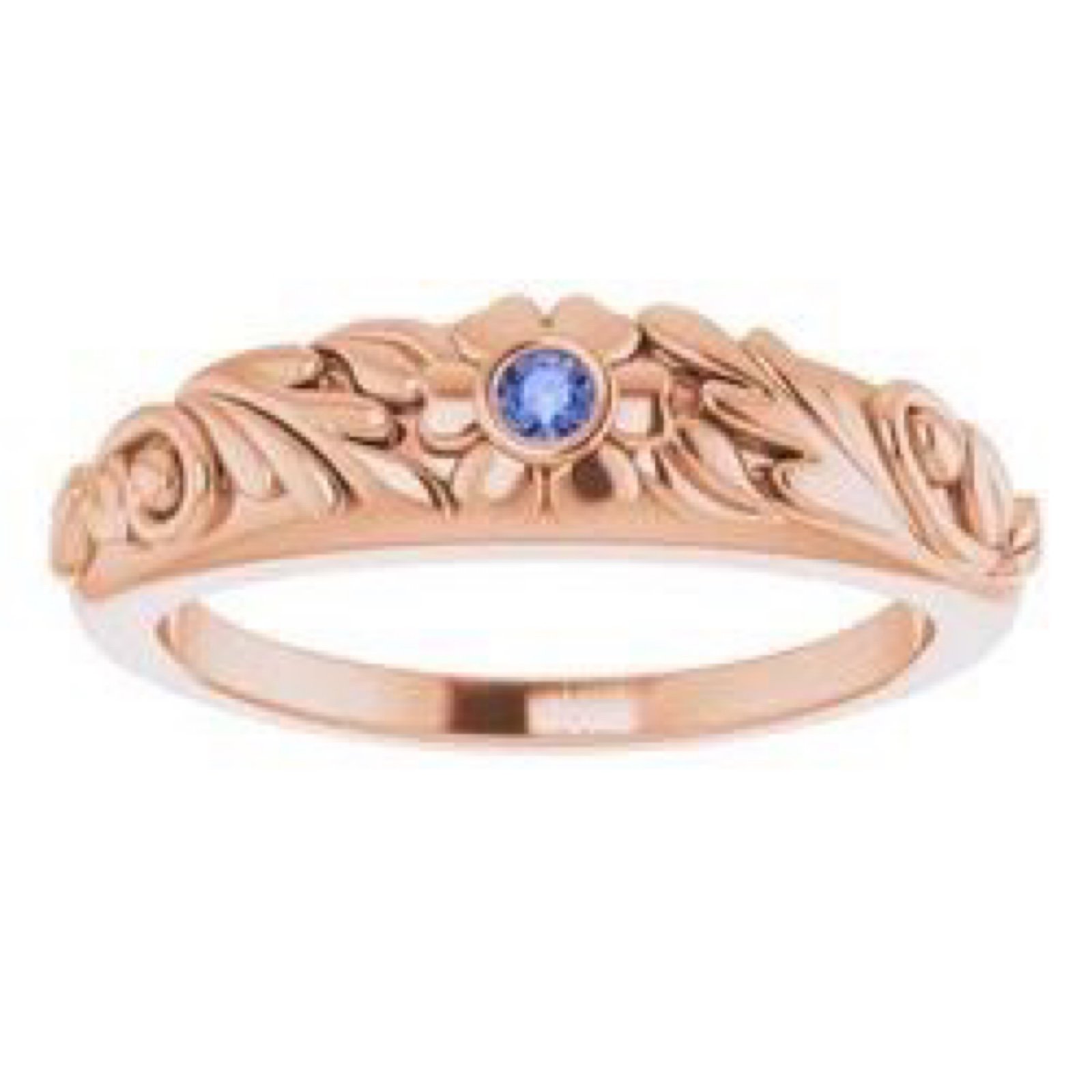 Anthro Rose Gold Pavé CZ