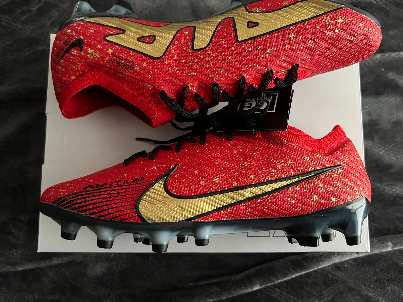 Nike zoom mercurial vapor 15 elite AG custom by you cleats