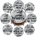 8 Pcs Diamond Painting Funny Coasters for Drinks with Holder DIY Painting Tools
