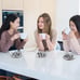 8 Pcs Diamond Painting Funny Coasters for Drinks with Holder DIY Painting Tools
