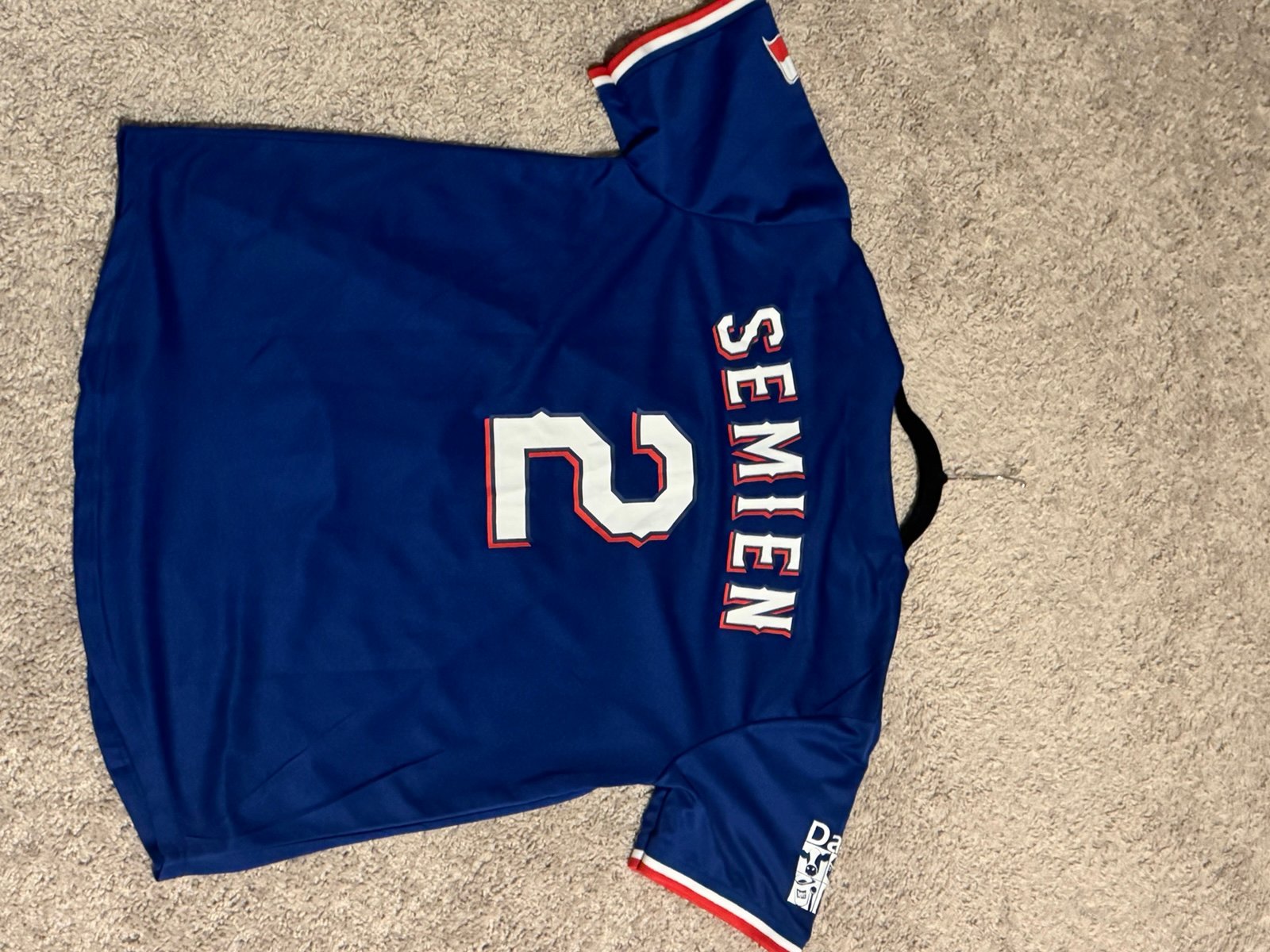 Rangers Post Season Jersey- Semien
