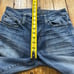 American Eagle Jeans Mens 28x30 Blue Original Boot Stretch Faded Whiskers