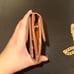 Louis Vuitton Elise Wallet made into crossbody