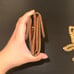 Louis Vuitton Elise Wallet made into crossbody