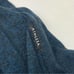 Athleta Harmony Hoodie Sweatshirt Ribbed Stretch Blue Heather Womens Size XS
