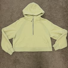 Lululemon Scuba Oversized Half zip hoodie -M/L Dewy