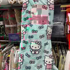 Hello Kitty bow blanket BRAND NEW rare find