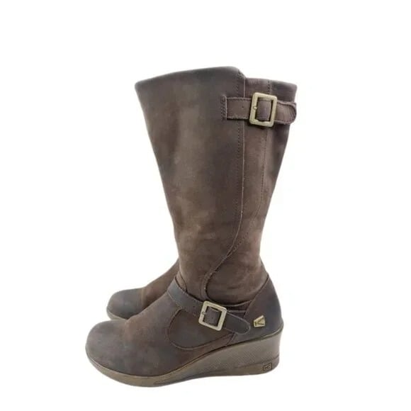 KEEN Leather Boots for Women Mercari
