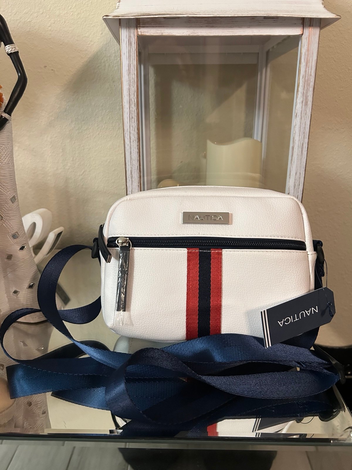 Nautical camera crossbody
