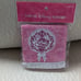 Rare Minnie Mouse Embroidered Patch Pink Small Mini Hand Towel White Bow Ruffle