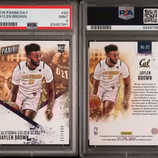 Jaylen Brown 2016 Panini Day Rookie /699 PSA 9