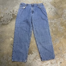 Vintage Y2K Levi’s Silvertab Baggy Denim Jeans 38x34 Skater Grunge