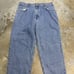 Vintage Y2K Levi’s Silvertab Baggy Denim Jeans 38x34 Skater Grunge