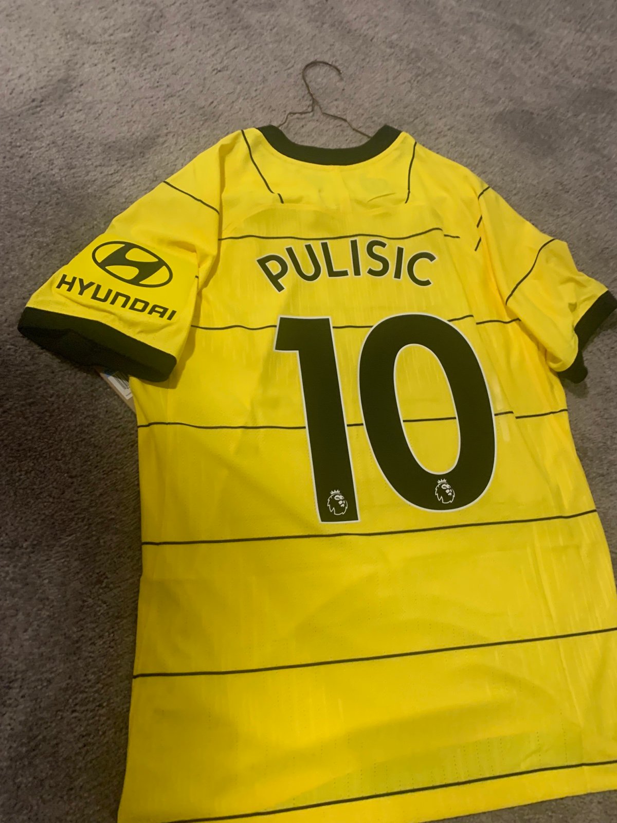 2021/22 Nike Chelsea Player Issue Shirt Authentic ADV Soccer Jersey SZ M pulisic