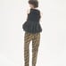 【 Almost unused 】mecre Mecre Shirring Gather Balloon Camisole