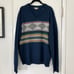 Burberry Men's Blue Wool Sweater