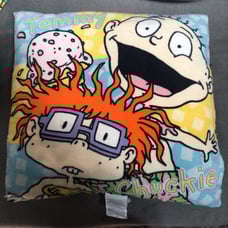 1999 rugrats pillow Angelica Tommy and chucky nickelodeon