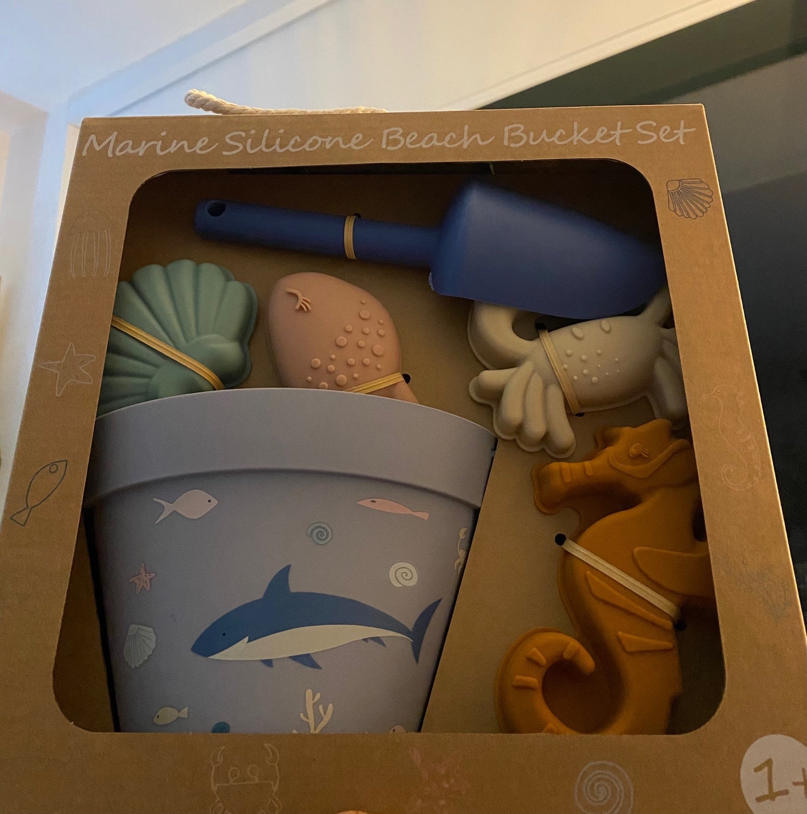 Silicone Beach bucket set Marine