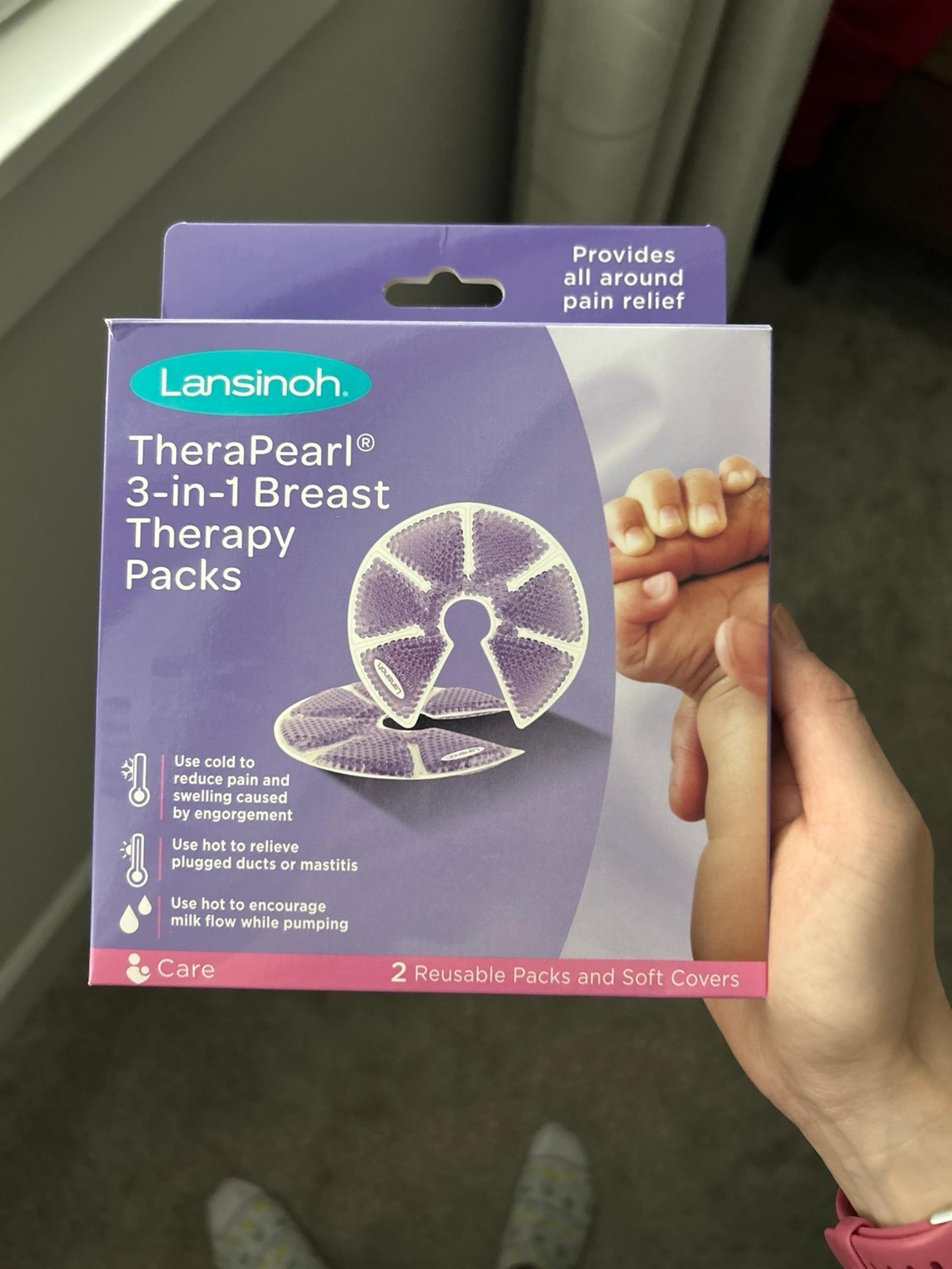 Lansinoh therapearl breast hot and cold pack