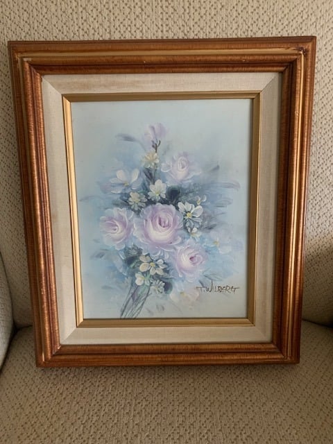 t.wilbert floral painting