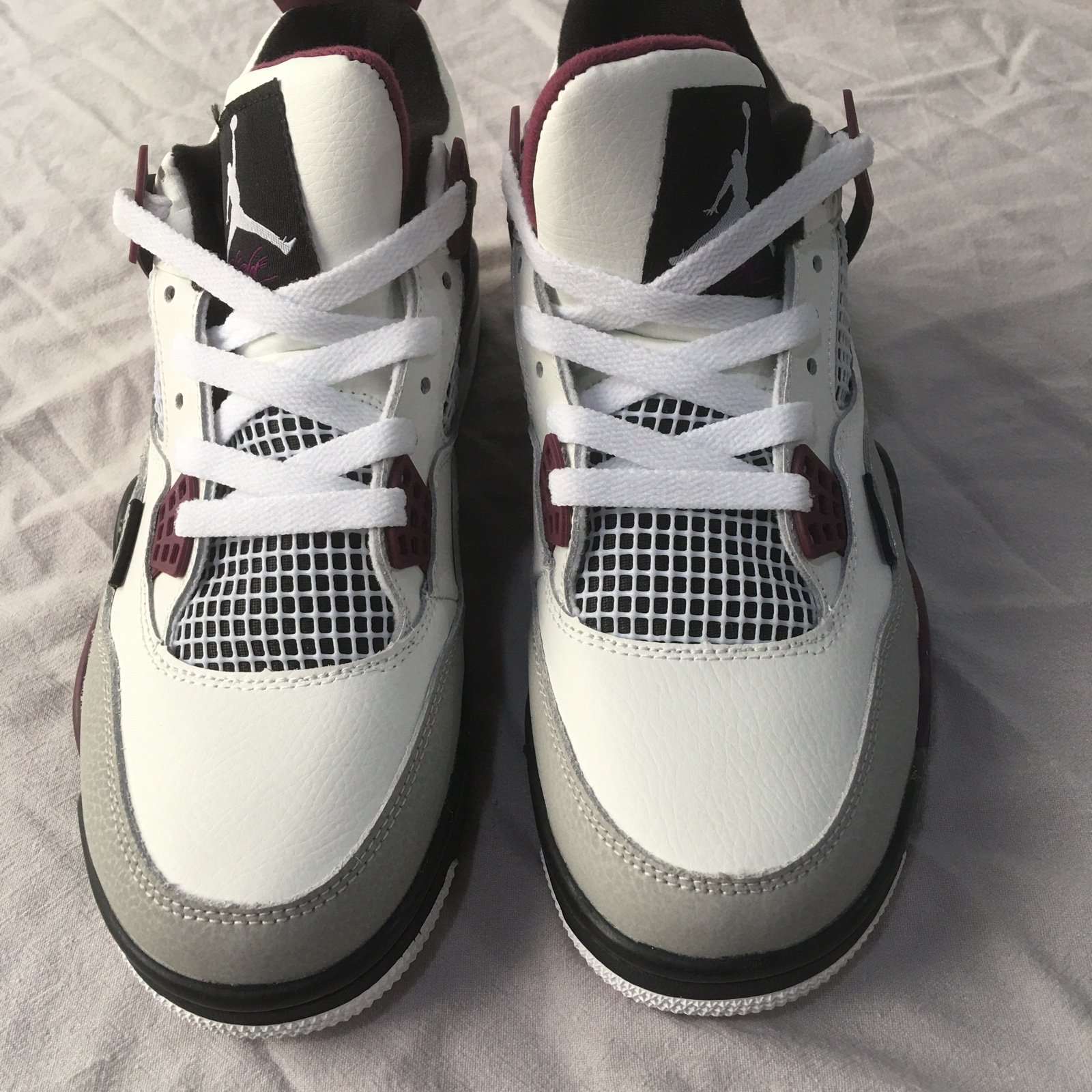 Air Jordan 4 retro white purple