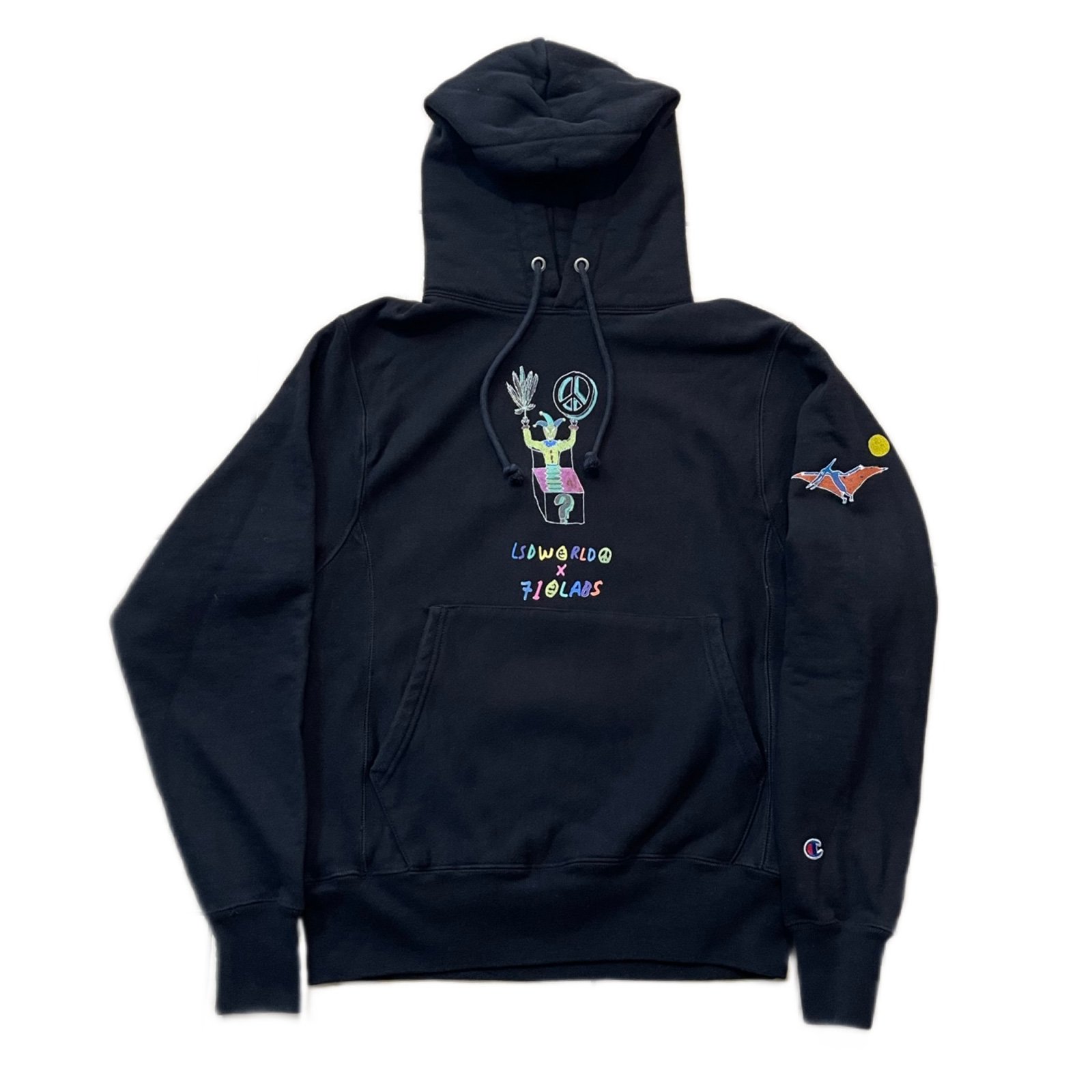 710 LABS x LSD WORLDPEACE Hoodie Rare - Small