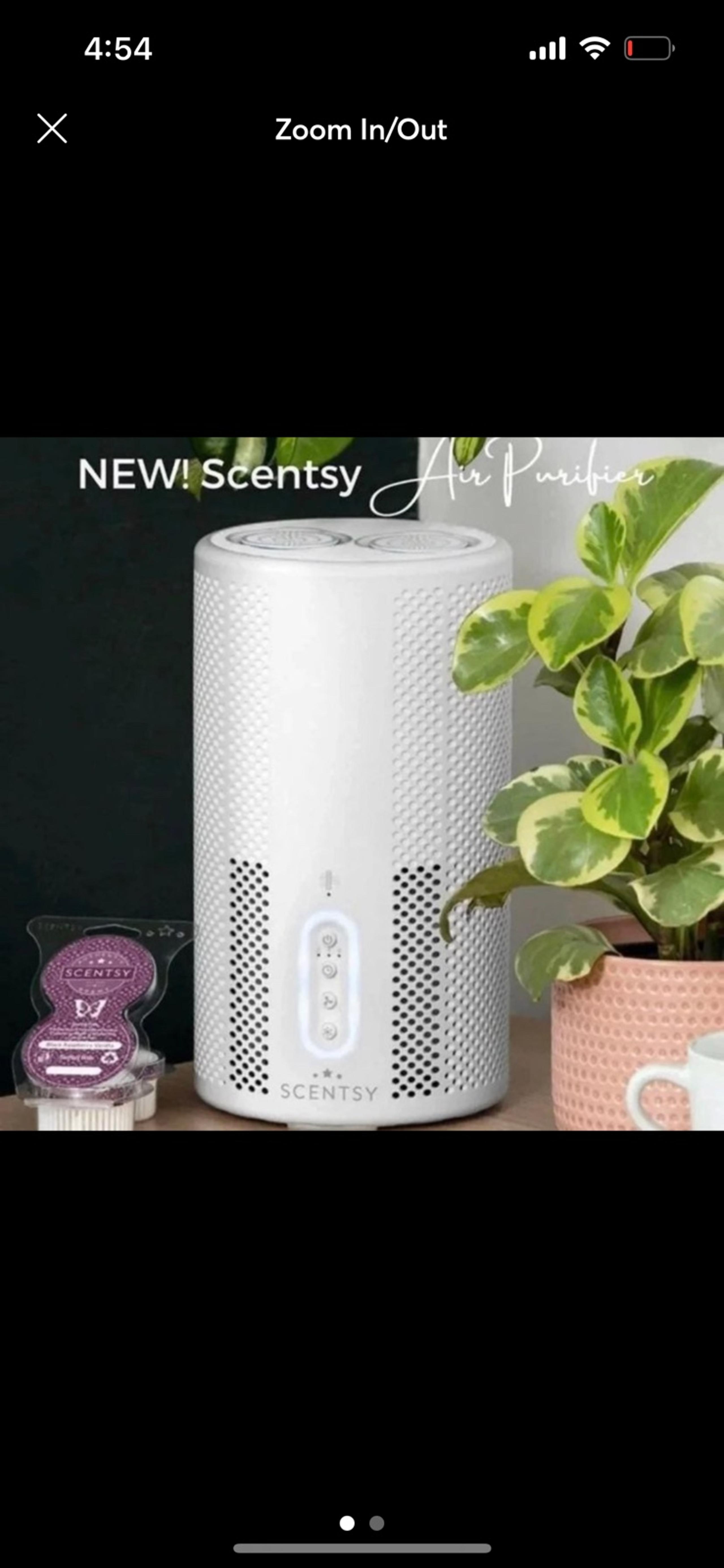 Scentsy air purifier